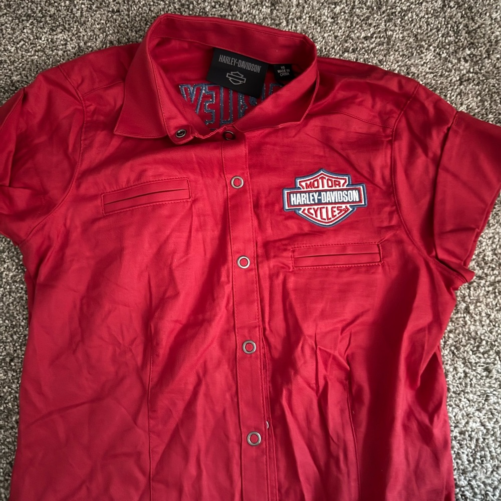 Harley-Davidson Red Shop Shirt